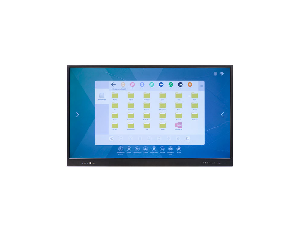 PANTALLA INTERACTIVA ROCADA CRISTAL TEMPLADO 75