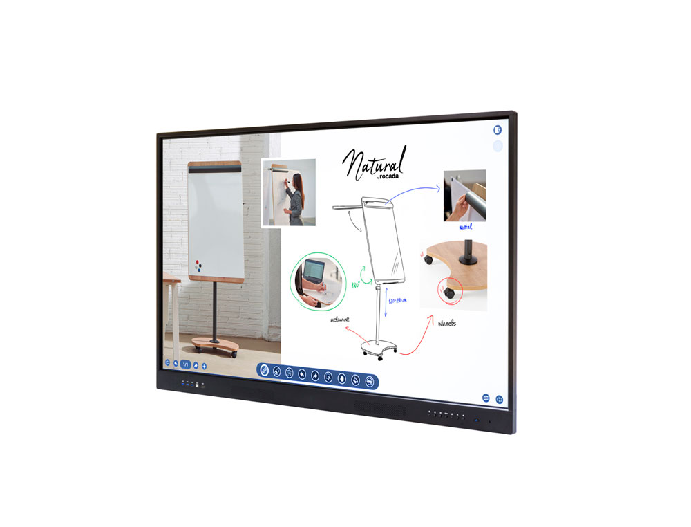 PANTALLA INTERACTIVA ROCADA CRISTAL TEMPLADO 75