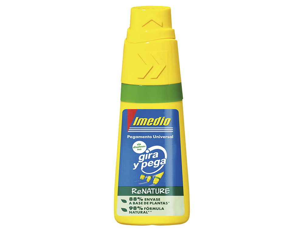 PEGAMENTO IMEDIO UNIVERSAL GIRA Y PEGA RENATURE BOTE DE 35 ML