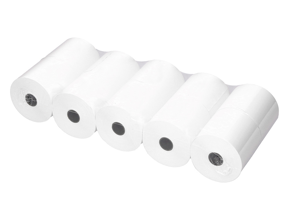 ROLLO SUMADORA TERMICO Q-CONNECT 57 MM ANCHO X 60 MM DIAMETRO SIN BISFENOL A PAPEL DE 70 G/M2