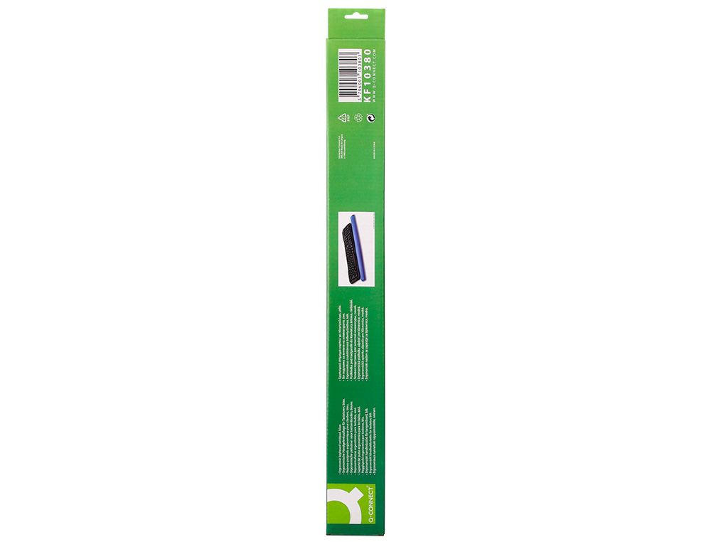 REPOSAMUECAS Q-CONNECT DE GEL PARA TECLADO COLOR AZUL 525X60X20 MM