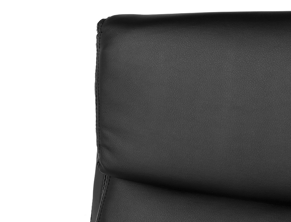 SILLA DIRECCION Q-CONNECT LEO RESPALDO ALTO REGULABLE EN ALTURA 1170 + 80 MM ALTO ANCHO 650 MM PROFUNDIDAD 700