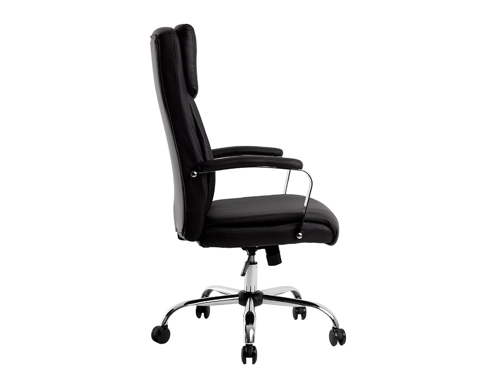 SILLA DIRECCION Q-CONNECT LEO RESPALDO ALTO REGULABLE EN ALTURA 1170 + 80 MM ALTO ANCHO 650 MM PROFUNDIDAD 700