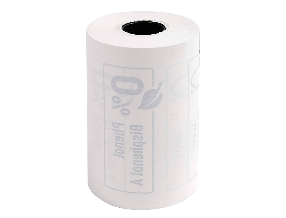 ROLLO SUMADORA EXACOMPTA TERMICO PARA TPV 57 MM X 40 MM 55 G/M2 FSC SIN BISFENOL A NI PLASTICO