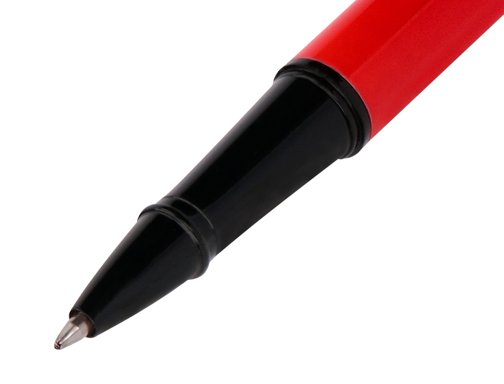 ROLLER BELIUS TURBO ALUMINIO COLOR ROJO Y NEGRO TINTA AZUL CAJA DE DISEO