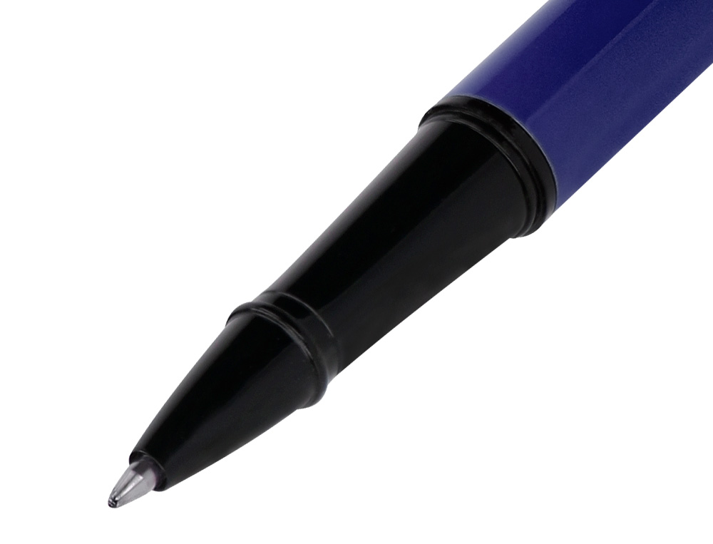 ROLLER BELIUS TURBO ALUMINIO COLOR AZUL Y NEGRO TINTA AZUL CAJA DE DISEÑO