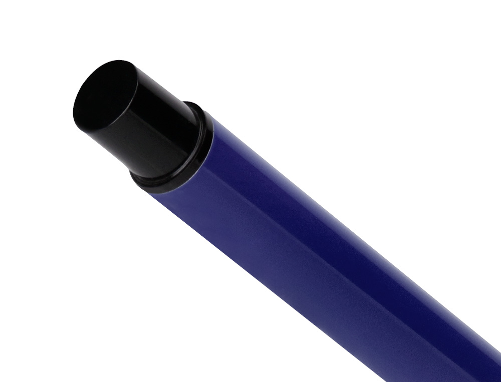 ROLLER BELIUS TURBO ALUMINIO COLOR AZUL Y NEGRO TINTA AZUL CAJA DE DISEÑO