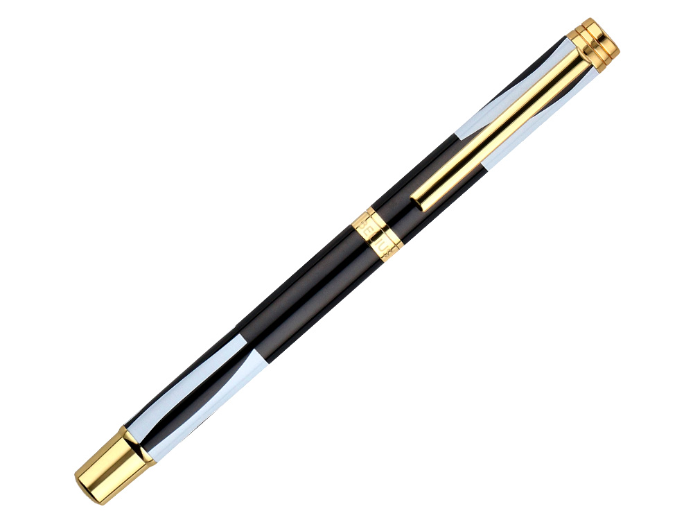 ROLLER BELIUS DUALITA CUERPO BLANCO COLOR NEGRO TINTA NEGRA CAJA DE DISEO
