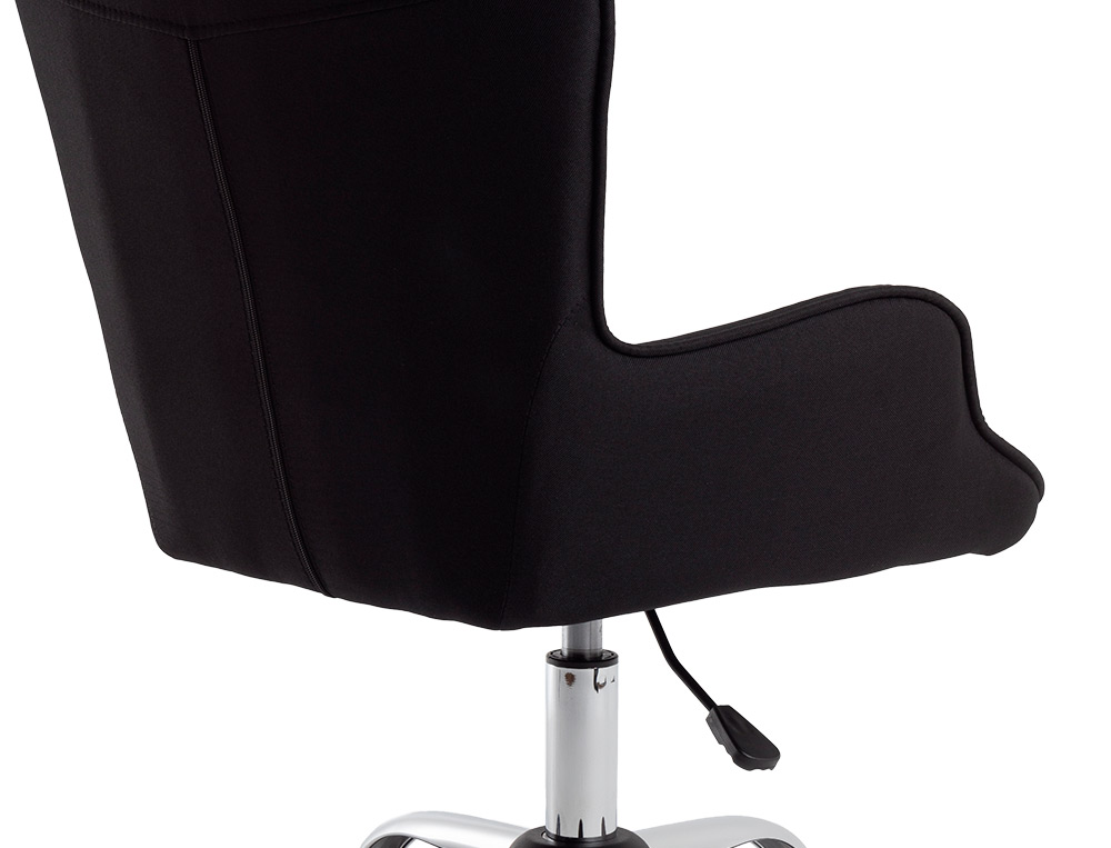 SILLA Q-CONNECT ESCRITORIO MES SINA BASE METALICA ALT MAX 960 ANC 570 PROF 620 RUEDAS PREMIUM COLOR NEGRO