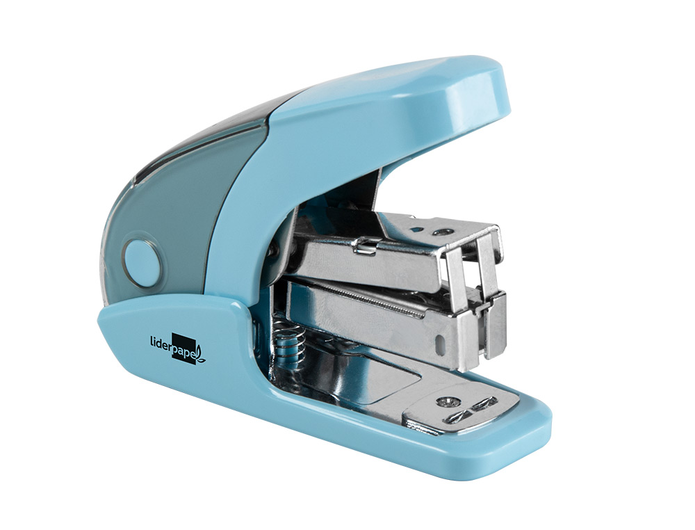 GRAPADORA LIDERPAPEL MICRO CON REGALO DE CAJA DE 1000 GRAPAS 24/6 26/6 CAPACIDAD 20 HOJAS