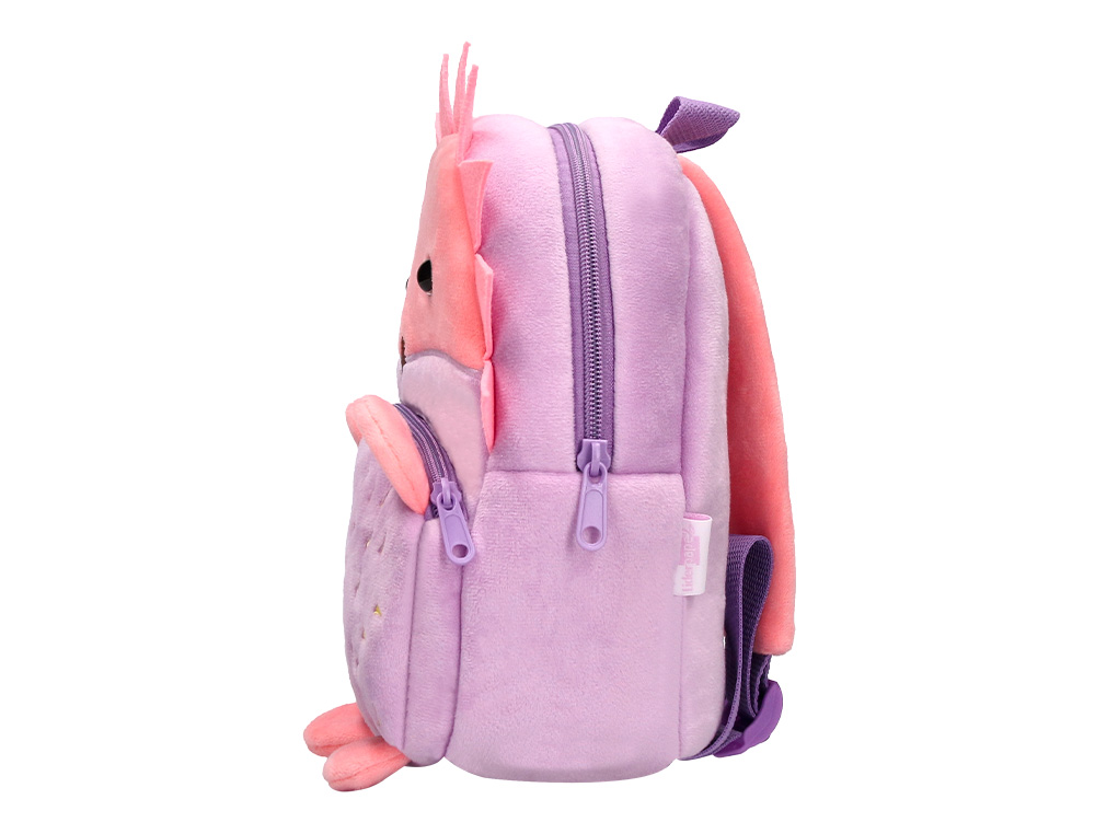 MOCHILA PREESCOLAR LIDERPAPEL PELUCHE INFANTIL ERIZO 260X100X240 MM