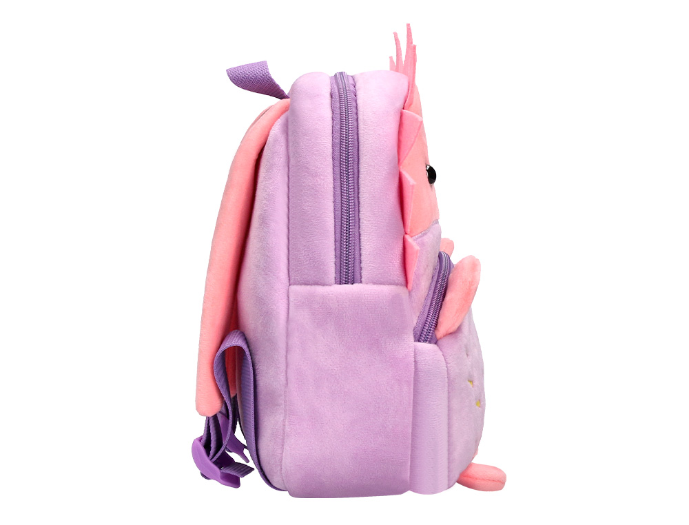 MOCHILA PREESCOLAR LIDERPAPEL PELUCHE INFANTIL ERIZO 260X100X240 MM