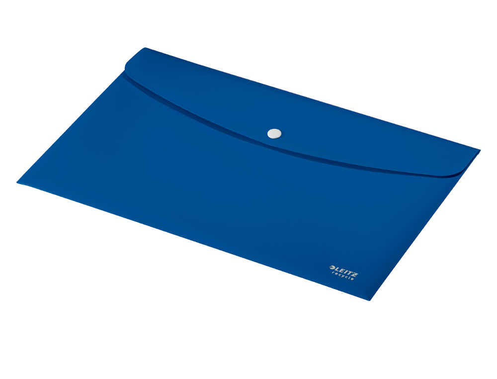 CARPETA LEITZ RECYCLE PORTADOCUMENTOS BROCHE DIN A4 POLIPROPILENO AZUL