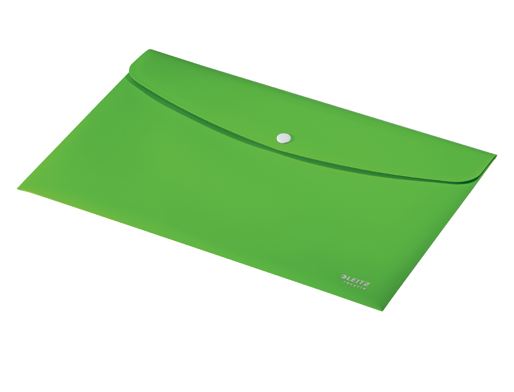 CARPETA LEITZ RECYCLE PORTADOCUMENTOS BROCHE DIN A4 POLIPROPILENO VERDE