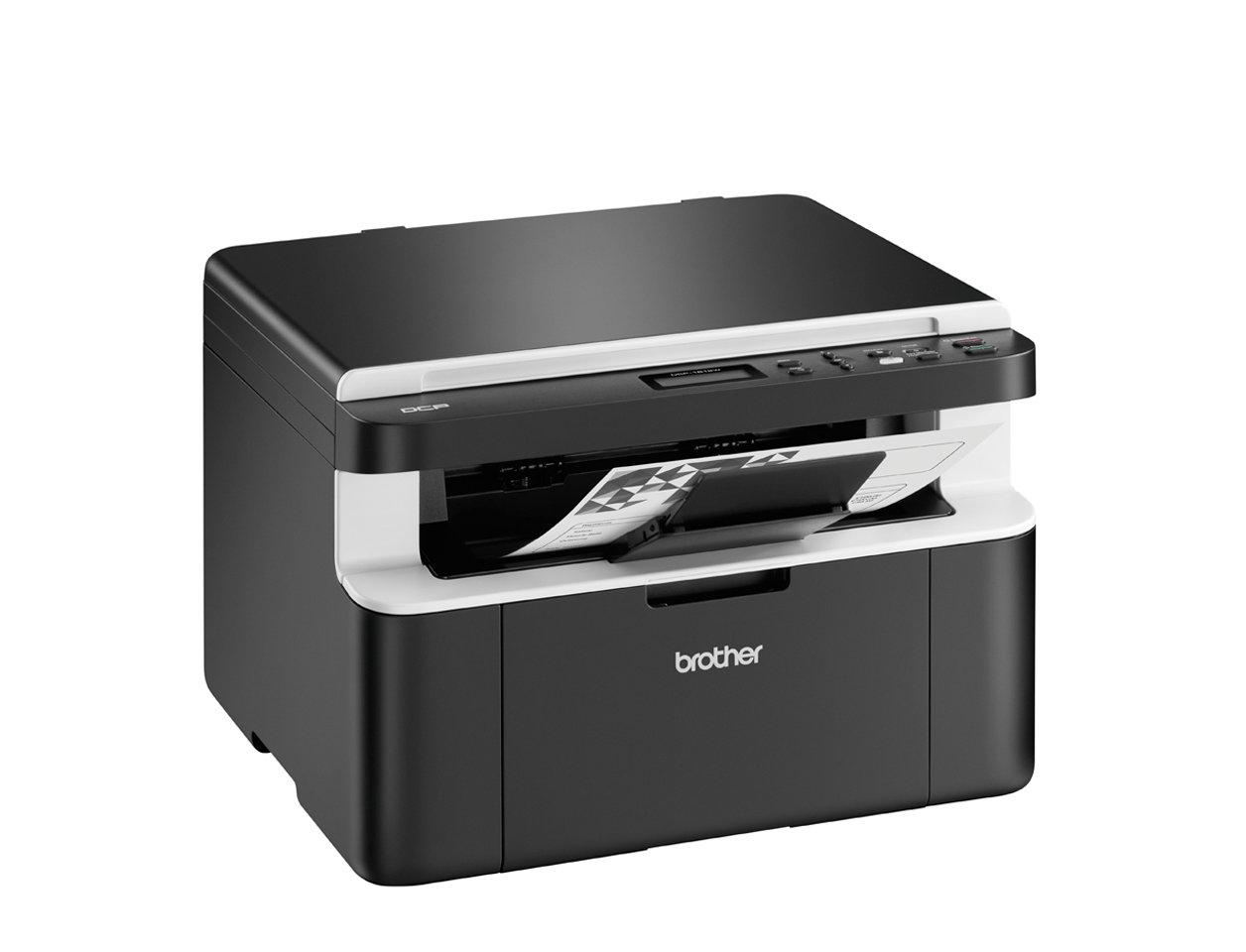 EQUIPO MULTIFUNCION BROTHER DCP-1612W LASER MONOCROMO 20PPM WIFI IMPRESORA ESCANER COPIADORA BANDEJA 150 HOJAS