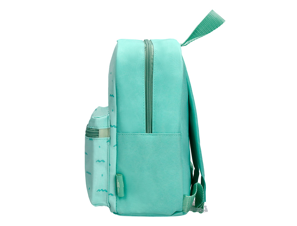 MOCHILA PREESCOLAR LIDERPAPEL KIDS VERDE 250X115X210 MM