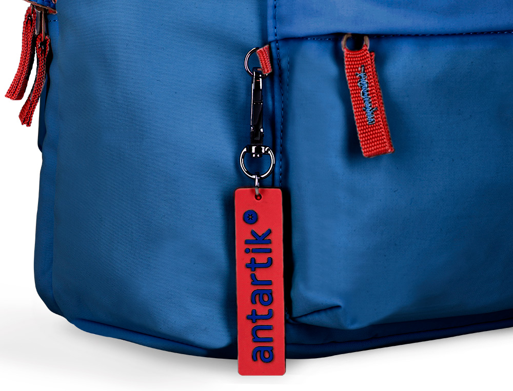 MOCHILA ANTARTIK BASIC PACK CON BOLSILLO PARA PORTATIL AZUL MARINO 20 L 300X160X420 MM