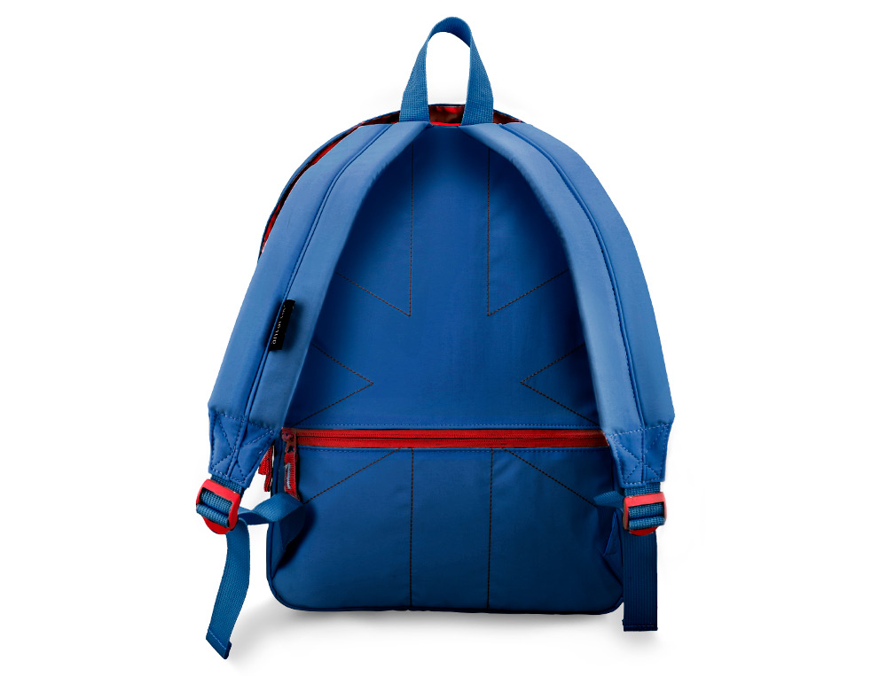 MOCHILA ANTARTIK BASIC PACK CON BOLSILLO PARA PORTATIL AZUL MARINO 20 L 300X160X420 MM