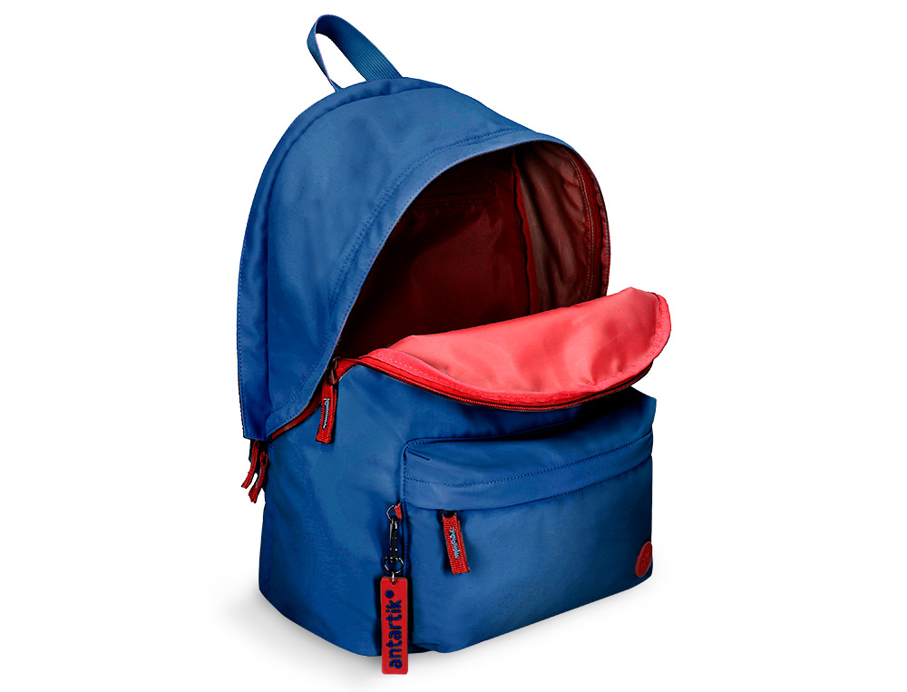 MOCHILA ANTARTIK BASIC PACK CON BOLSILLO PARA PORTATIL AZUL MARINO 20 L 300X160X420 MM