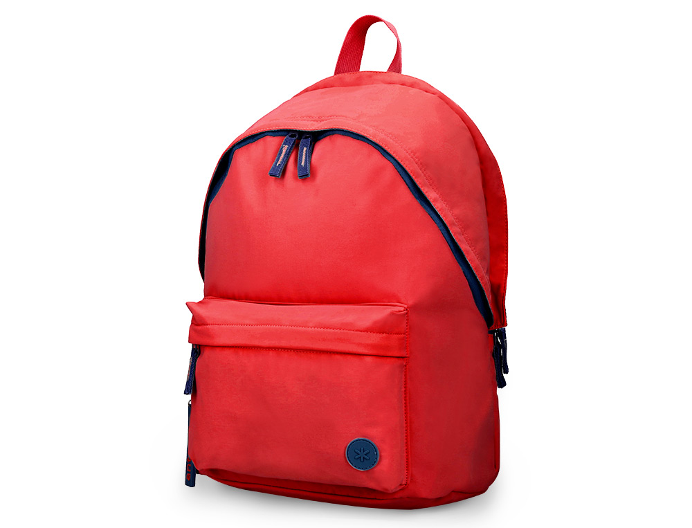 MOCHILA ANTARTIK BASIC PACK CON BOLSILLO PARA PORTATIL ROJA 20 L 300X160X420 MM