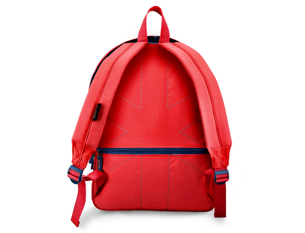 MOCHILA ANTARTIK BASIC PACK CON BOLSILLO PARA PORTATIL ROJA 20 L 300X160X420 MM