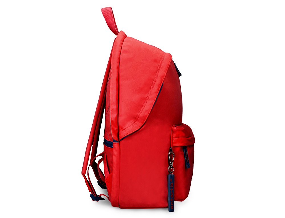MOCHILA ANTARTIK BASIC PACK CON BOLSILLO PARA PORTATIL ROJA 20 L 300X160X420 MM