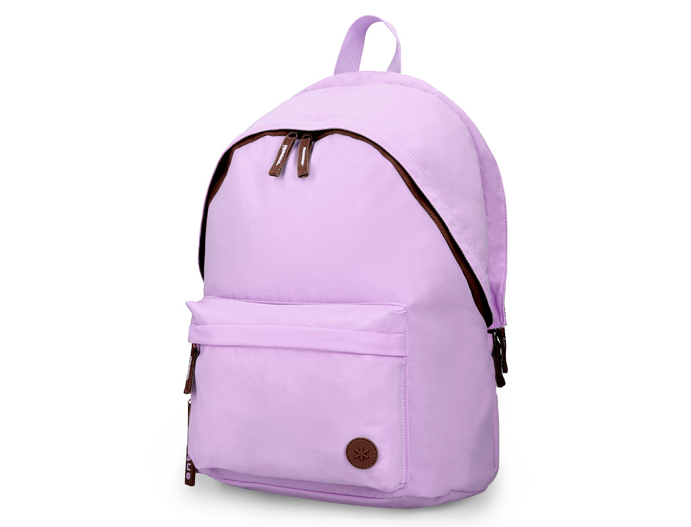 MOCHILA ANTARTIK BASIC PACK CON BOLSILLO PARA PORTATIL MORADO 20 L 300X160X420 MM