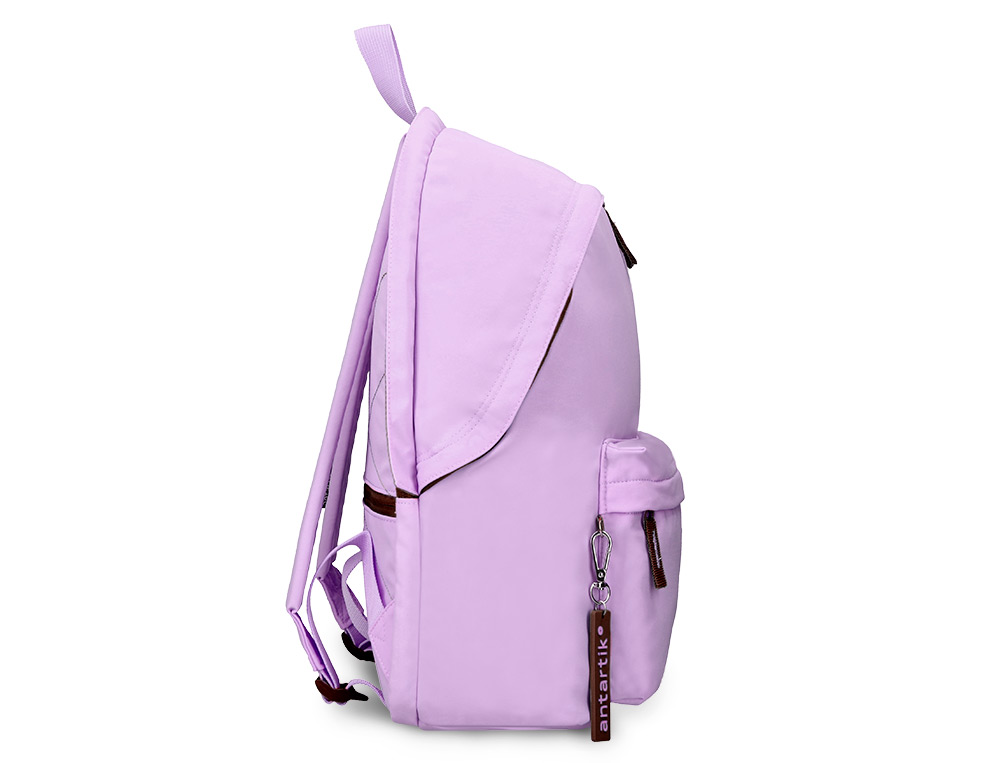 MOCHILA ANTARTIK BASIC PACK CON BOLSILLO PARA PORTATIL MORADO 20 L 300X160X420 MM
