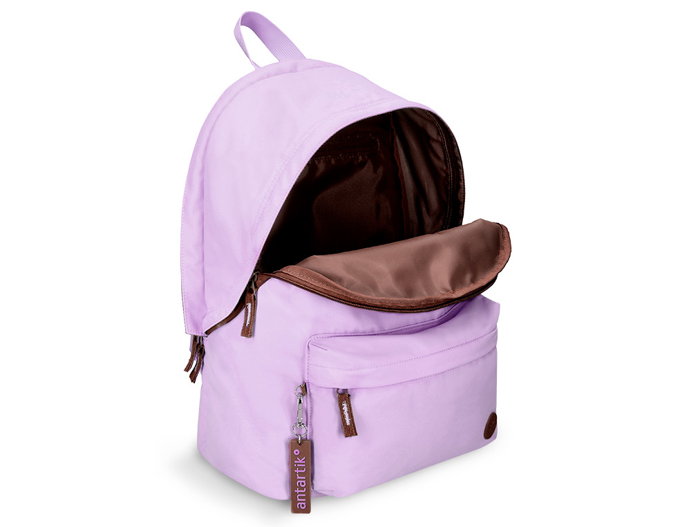 MOCHILA ANTARTIK BASIC PACK CON BOLSILLO PARA PORTATIL MORADO 20 L 300X160X420 MM