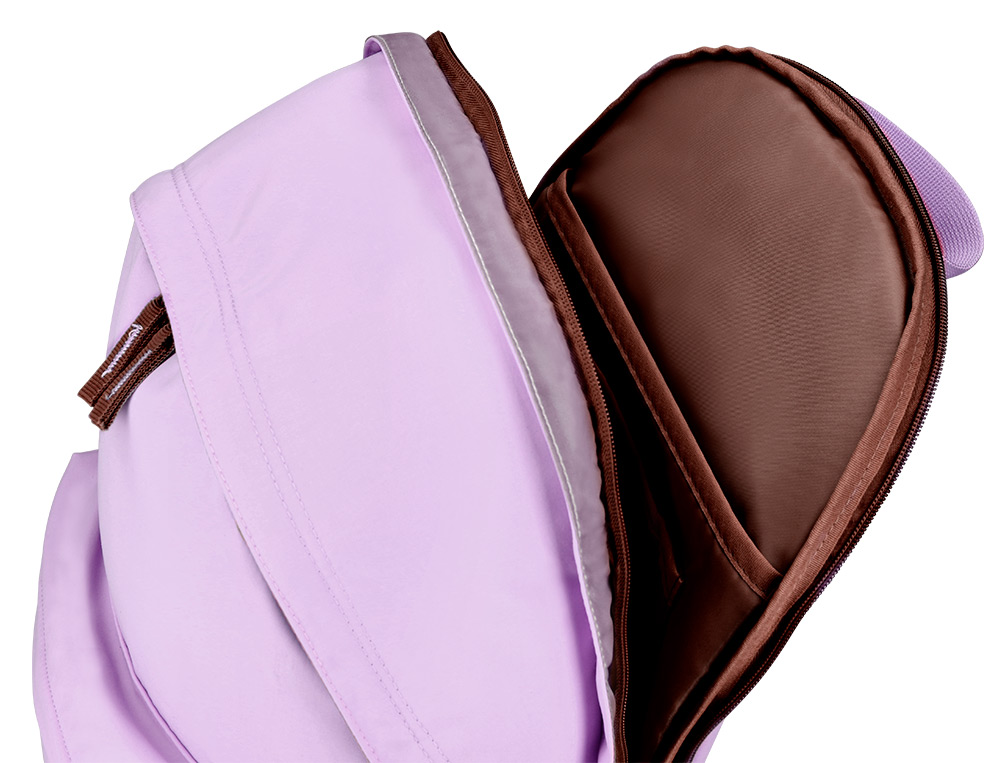 MOCHILA ANTARTIK BASIC PACK CON BOLSILLO PARA PORTATIL MORADO 20 L 300X160X420 MM