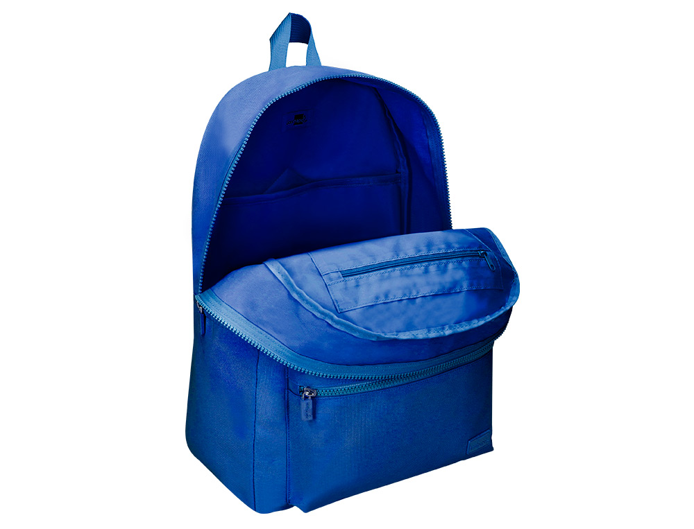 MOCHILA LIDERPAPEL CORE CON COMPARTIMENTO LATERAL ELASTICO AZUL MARINO 15 L 400X125X300 MM