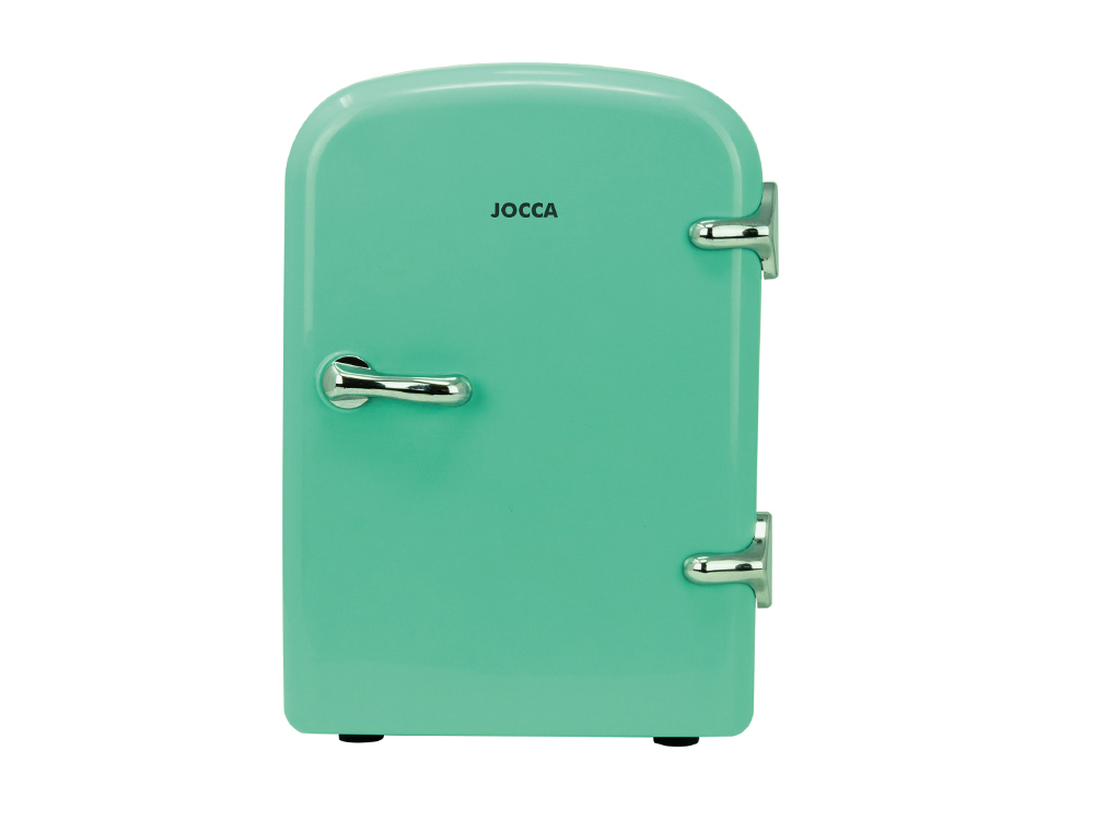 NEVERA PORTATIL JOCCA CON ASA CAPACIDAD 4L TURQUESA 292X212X297 MM