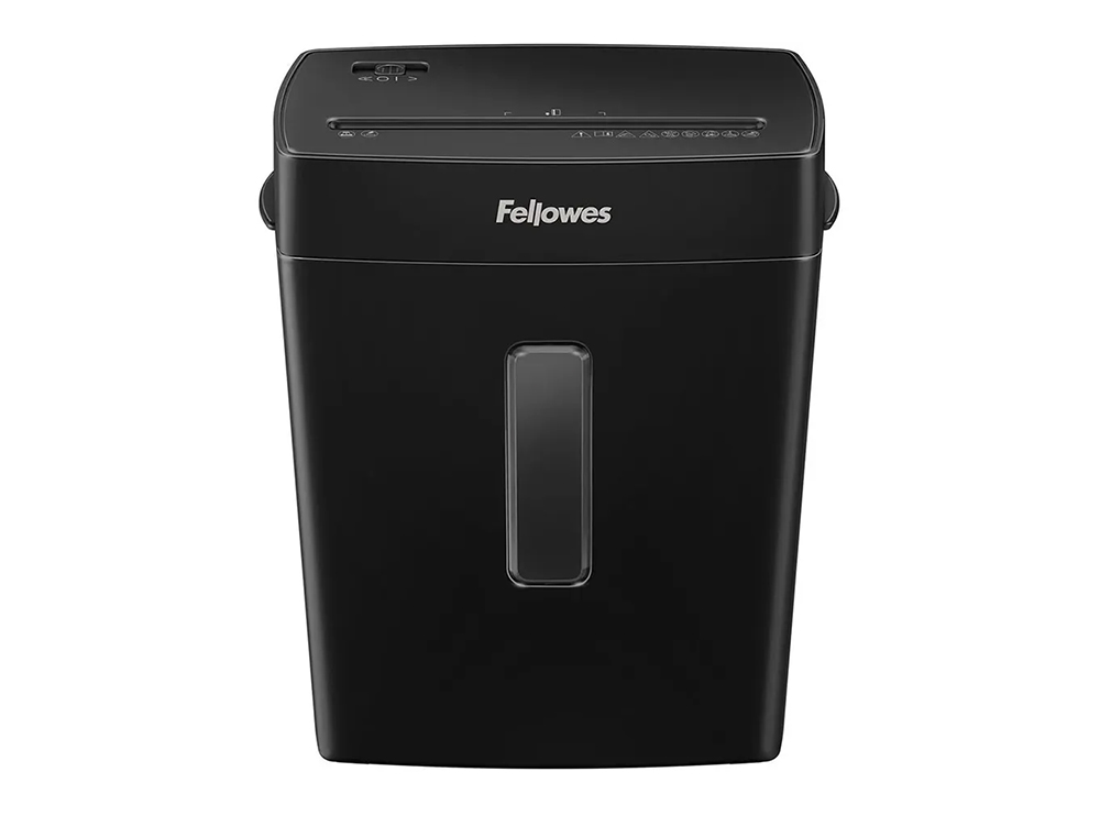 DESTRUCTORA DE DOCUMENTOS FELLOWES P-42C CAPACIDAD 8H SEGURIDAD P4 GRAPAS Y TARJETAS PAPELERA 15 L