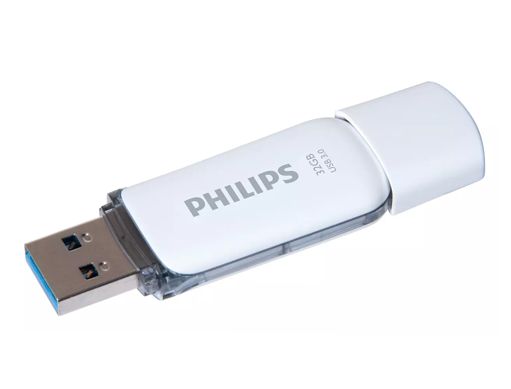 MEMORIA USB PHILIPS FLASH USB 3.0 32GB SNOW GREY