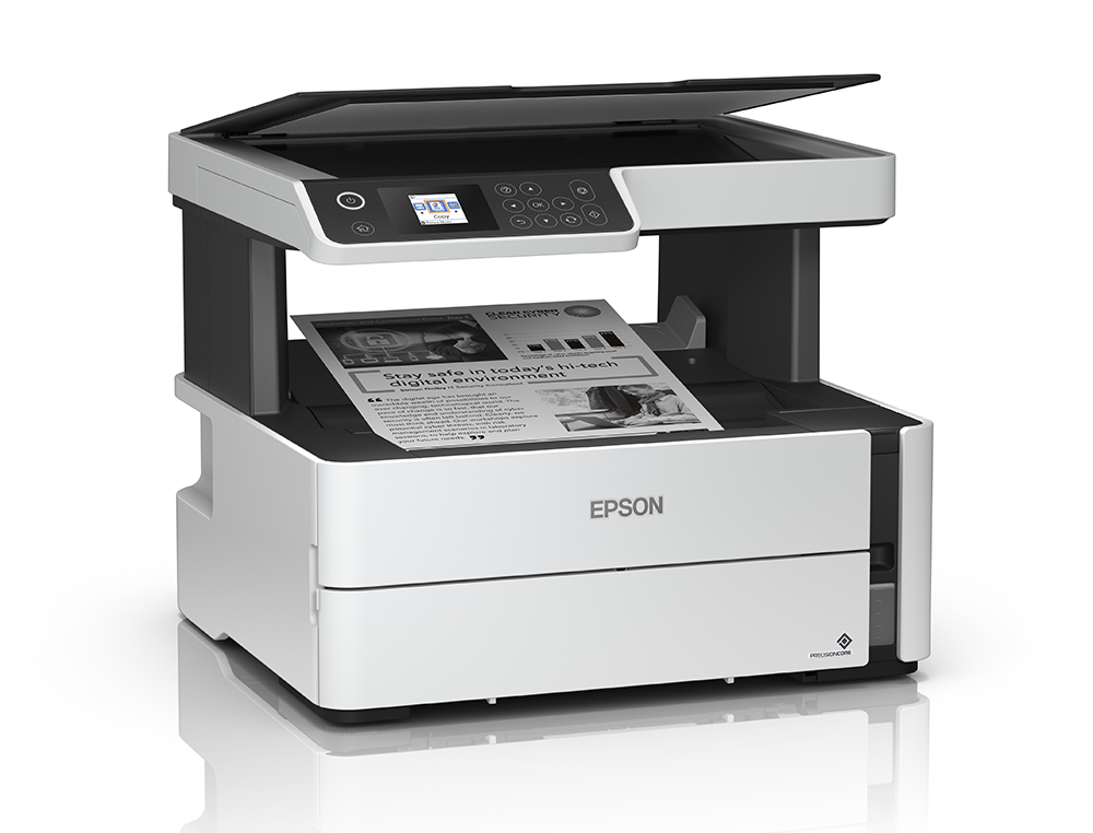 EQUIPO MULTIFUNCION EPSON ECOTANK ET-M2170 TINTA MONOCROMO DIN A4 39PPM WIFI IMPRESORA ESCANER COPIADORA