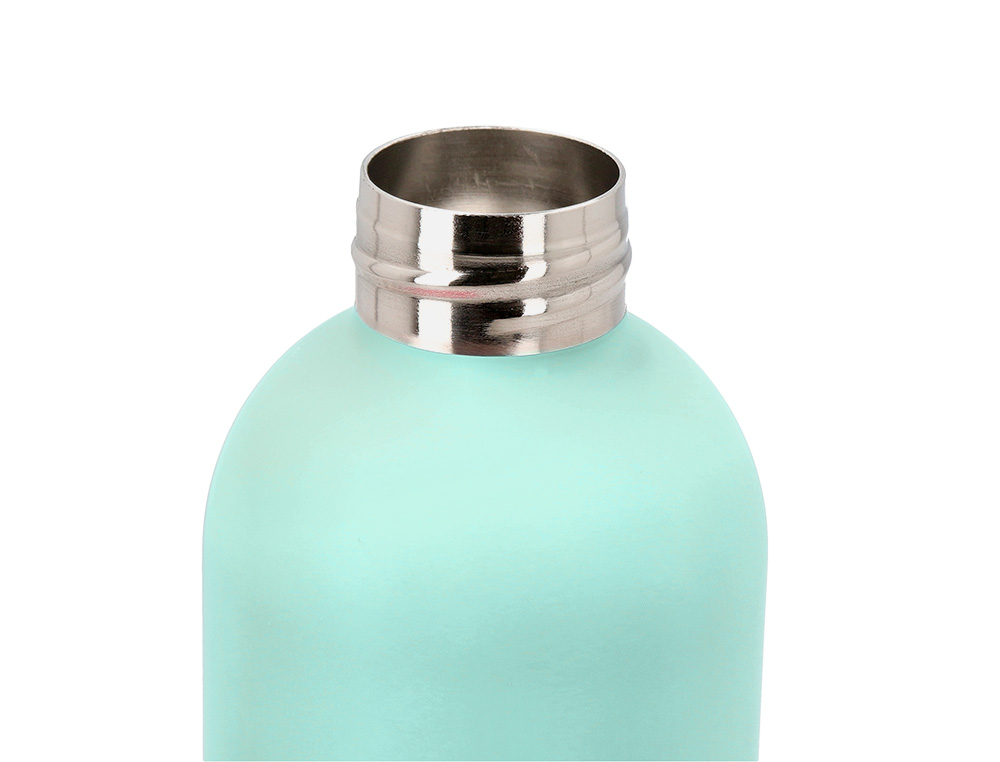 BOTELLA PORTALIQUIDOS ANTARTIK ISOTERMICA ACERO INOXIDABLE LIBRE DE BPA COLOR MENTA 500 ML