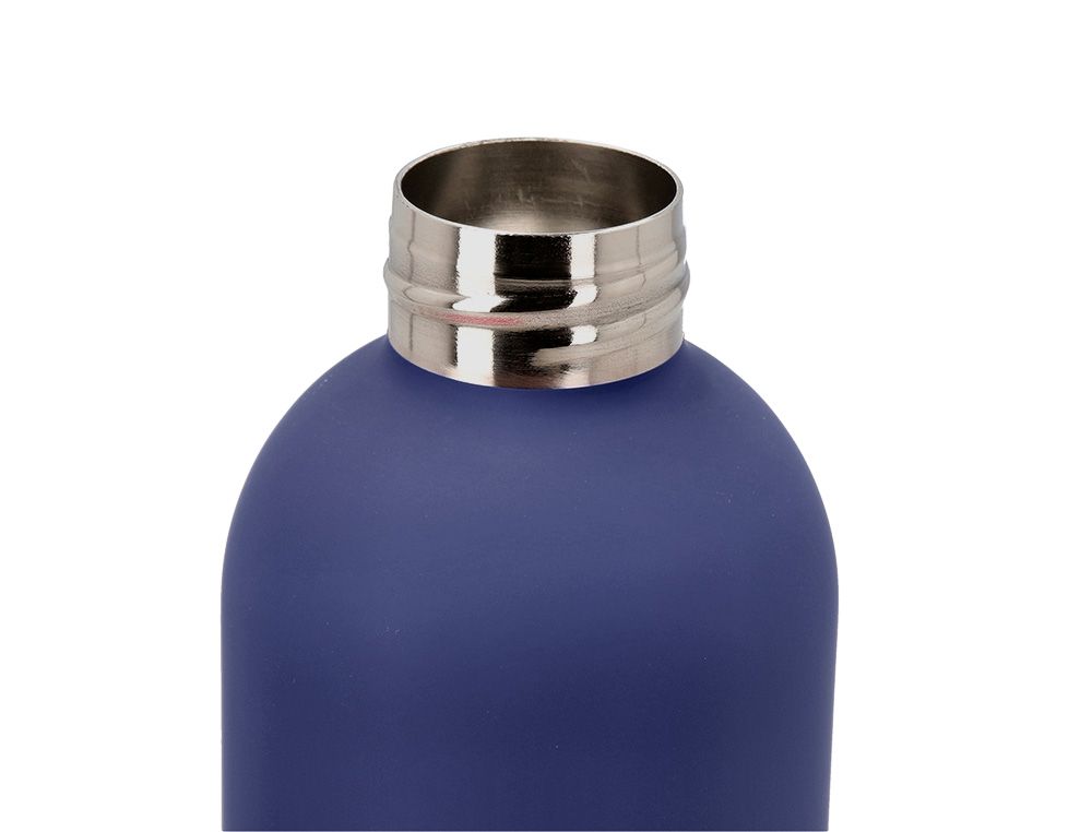 BOTELLA PORTALIQUIDOS ANTARTIK ISOTERMICA ACERO INOXIDABLE LIBRE DE BPA COLOR AZUL 75O ML