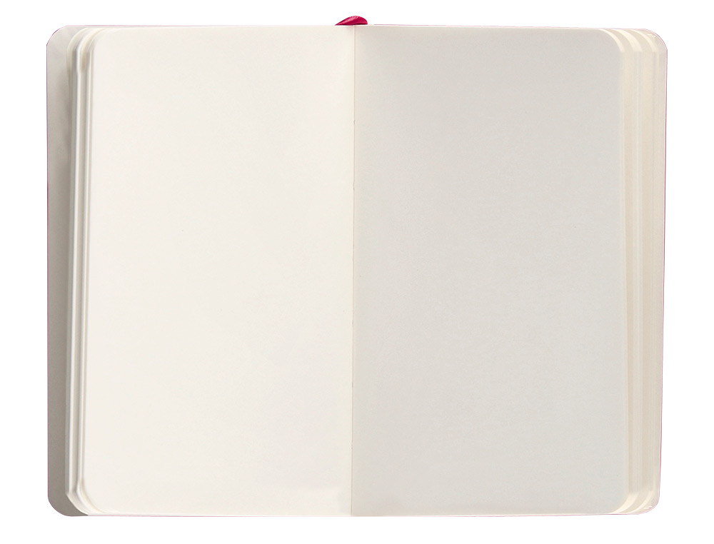 CUADERNO CON GOMILLA ANTARTIK NOTES TAPA BLANDA A6 HOJAS LISAS BURDEOS 100 HOJAS 80 GR FSC