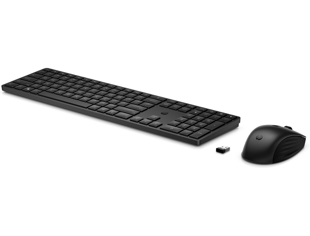 SET TECLADO + RATON INALAMBRICO HP COMBO 655 COLOR NEGRO