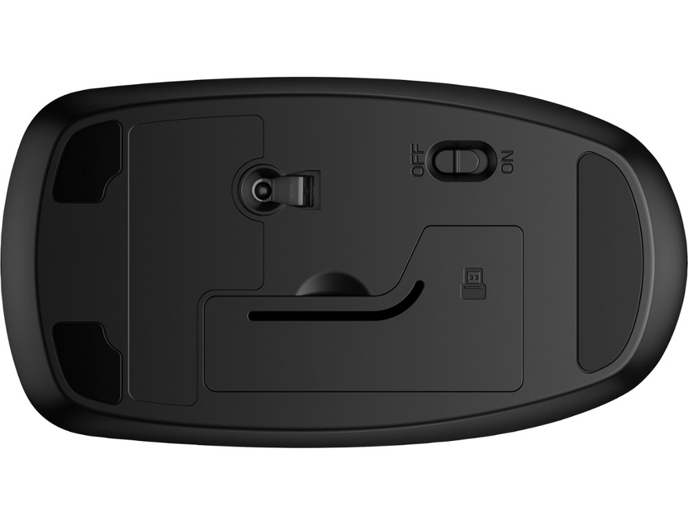 RATON HP 235 INALAMBRICO OPTICO SLIM 1600 DPI COLOR NEGRO