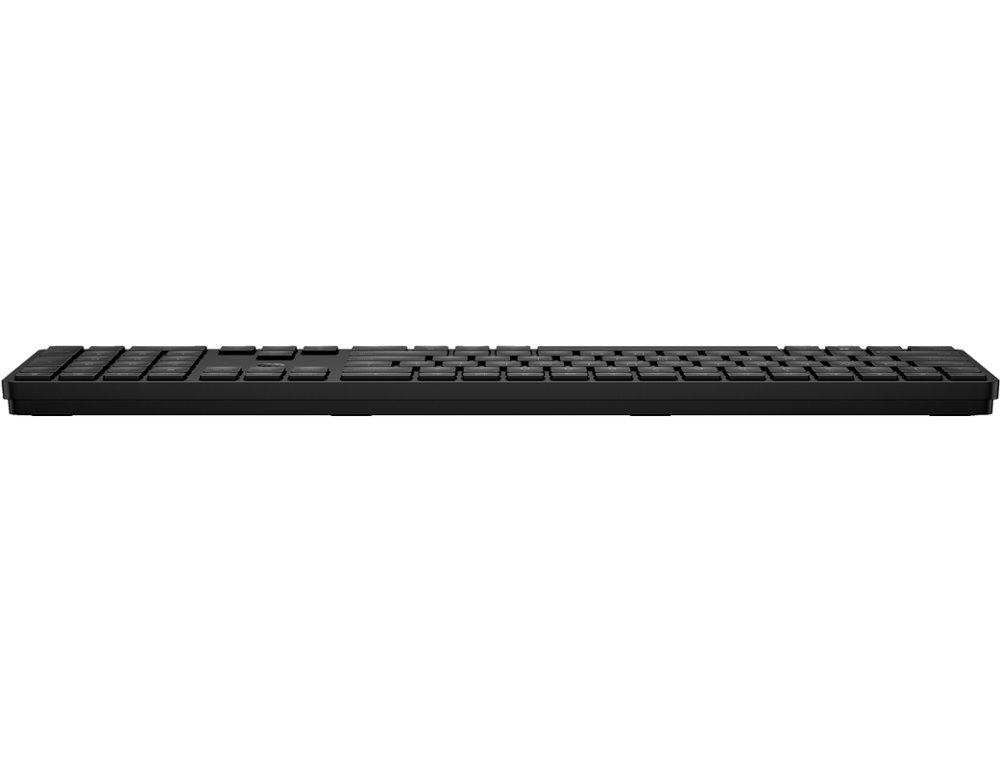 TECLADO HP 455 PROGRAMABLE INALAMBRICO ILUMINACION RGB COLOR NEGRO