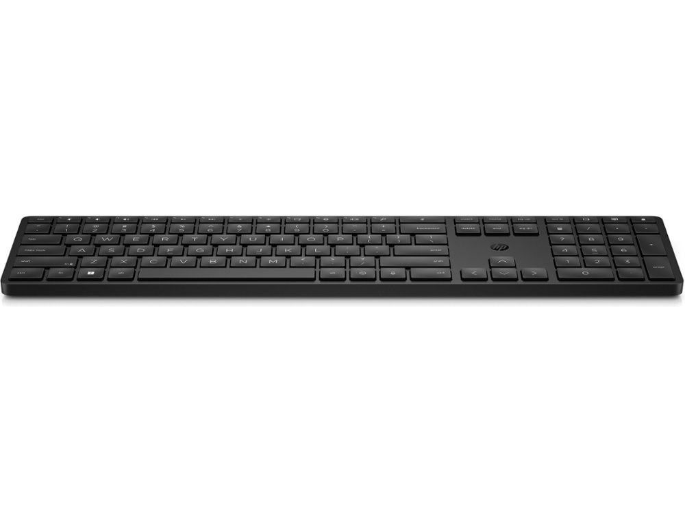 TECLADO HP 455 PROGRAMABLE INALAMBRICO ILUMINACION RGB COLOR NEGRO