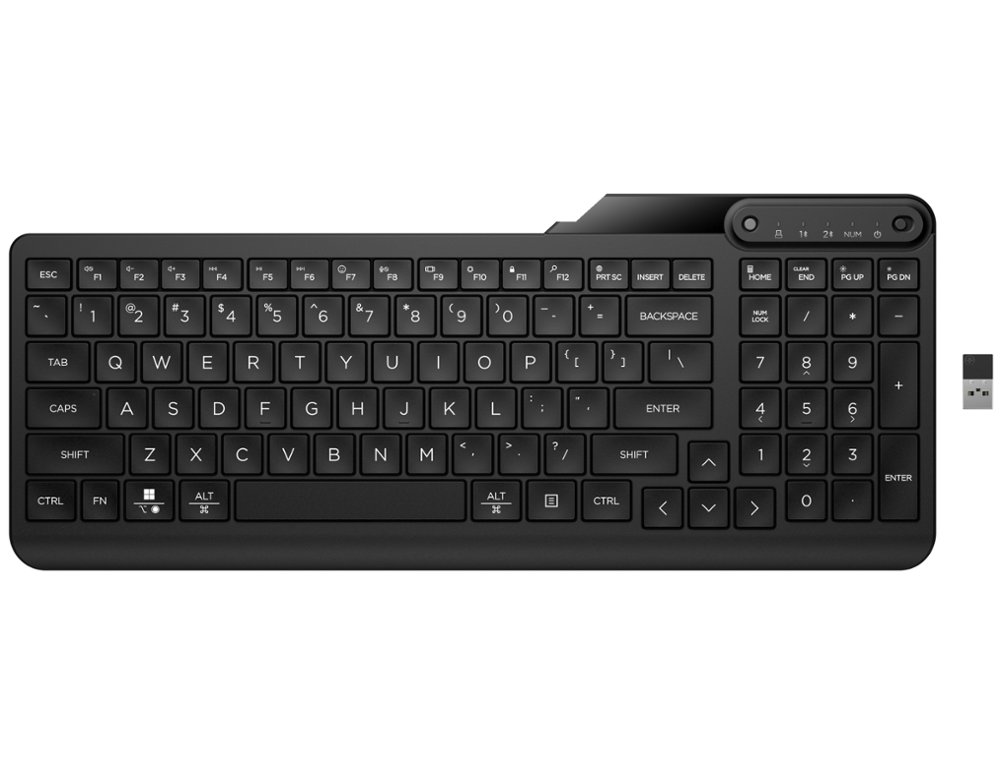 TECLADO HP 475 DUAL INALAMBRICO COLOR NEGRO