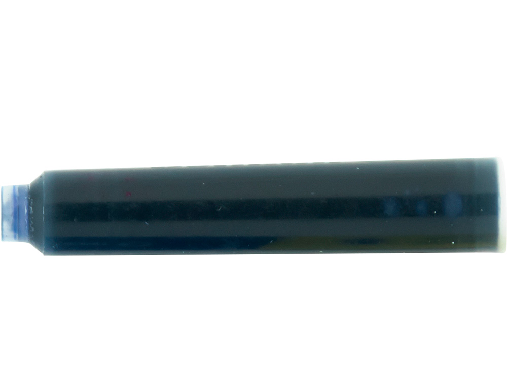 TINTA PARA PLUMAS PELIKAN AZUL REAL CAJA 6 CARTUCHOS