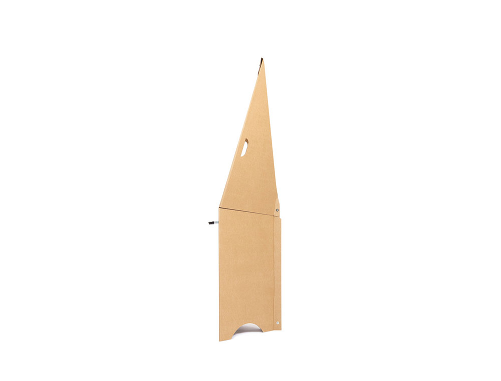 PIZARRA DE CONFERENCIAS ROCADA CARTON RECICLADO 100% RECICLABLE 700X1780 MM