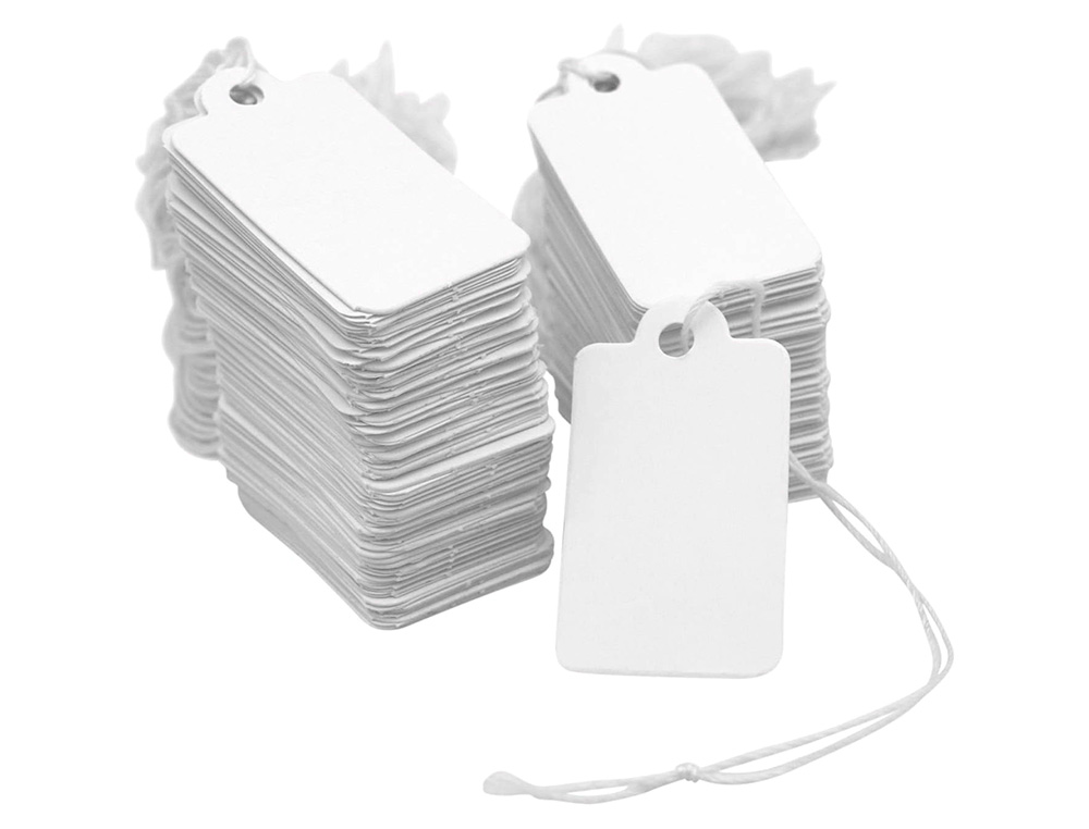 ETIQUETAS COLGANTES Q-CONNECT 36X53 MM CAJA DE 500 UNIDADES