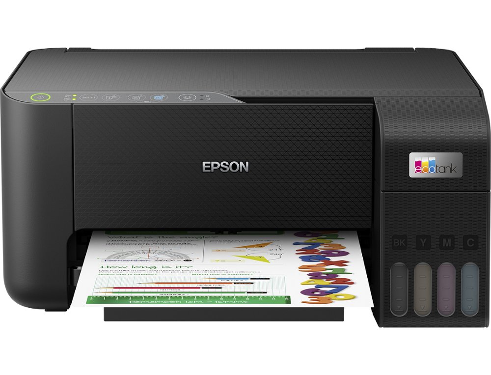 EQUIPO MULTIFUNCION EPSON ECOTANK ET-2860 TINTA COLOR DIN A4 33 PPM NEGRO / 15 PPM COLOR WIFI IMPRESORA ESCANER