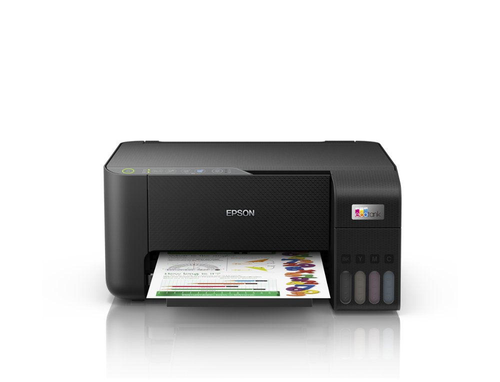 EQUIPO MULTIFUNCION EPSON ECOTANK ET-2860 TINTA COLOR DIN A4 33 PPM NEGRO / 15 PPM COLOR WIFI IMPRESORA ESCANER