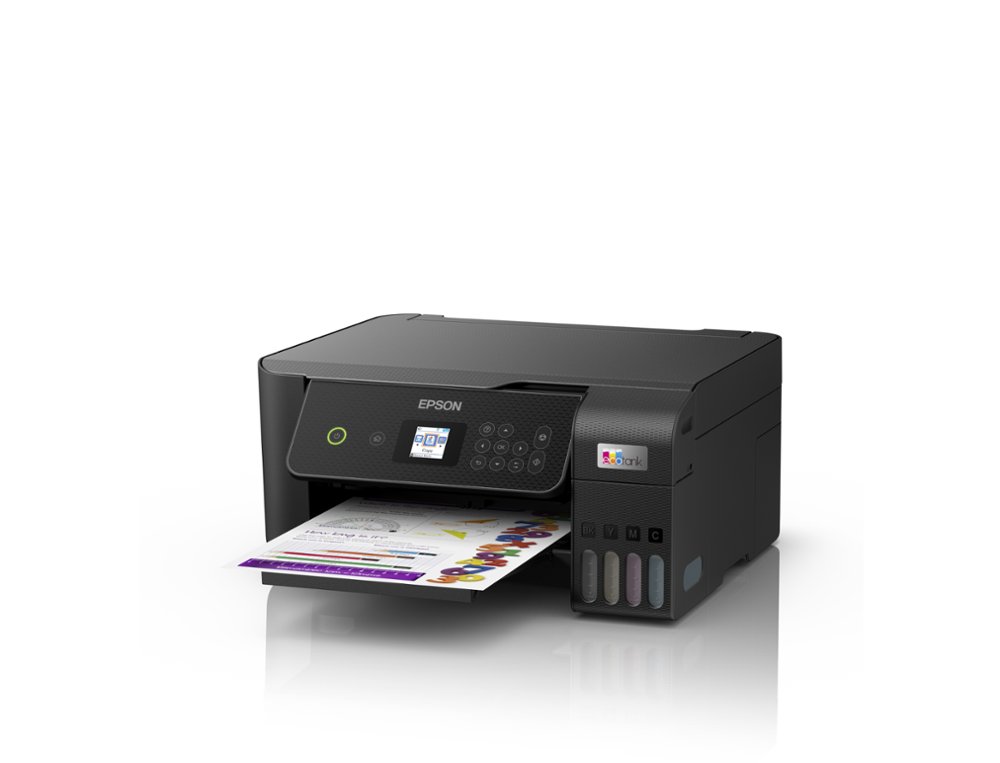 EQUIPO MULTIFUNCION EPSON ECOTANK ET-2870 TINTA COLOR DIN A4 33 PPM NEGRO / 15 PPM COLOR WIFI IMPRESORA ESCANER