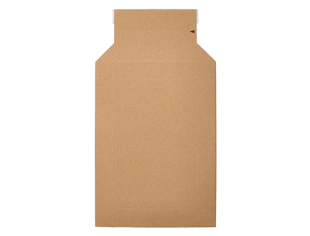 SOBRE PARA ENVIOS Q-CONNECT CARTON 100% RECICLADO Y RECICLABLE CIERRE AUTOADHESIVO314X252X72 MM COLOR KRAFT